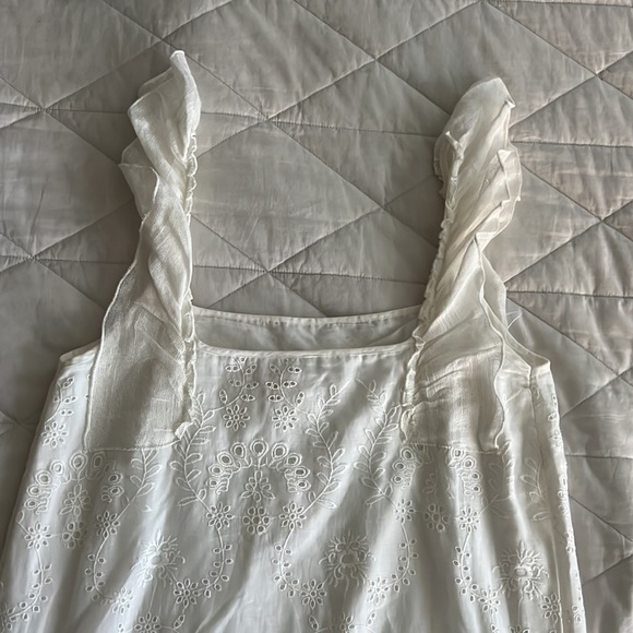 Anthropologie Payal Jain Fallon Eyelet Maxi Dress NWT size 6 - Picture 11 of 16